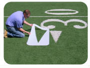 White field marking paint