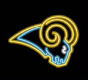 St. Louis Rams Neon Sign