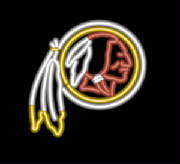 NFL_Neon_Signs_Washington Redskins Neon Sign