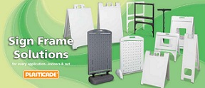 Plasticade Signicade Sign Frames
